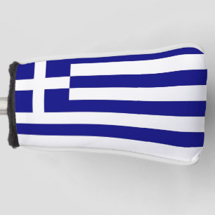 Golf Putter Cover mit Flagge Griechenlands Headcover
