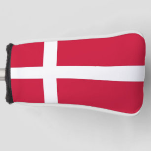 Golf Putter Cover mit Flagge in Dänemark Golf Headcover