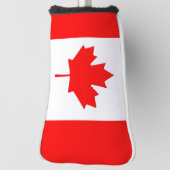 Golf Putter Cover mit Flagge Kanadas Headcover (Rotieren 90)