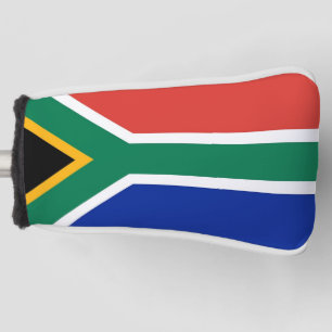 Golf Putter Cover mit Flagge Südafrikas Headcover