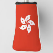 Golf Putter Cover mit Flagge von Hong Kong Golf Headcover (Rotieren 90)