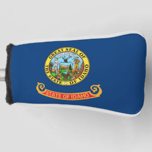 Golf Putter Cover mit Flagge von Idaho, USA Headcover