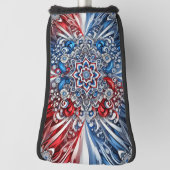 Golf Putter Cover mit französischer Farbgestaltung Golf Headcover (Rotieren 90)