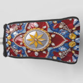 Golf Putter Cover mit kolumbianischer Farbgestaltu Golf Headcover (Vorderseite)