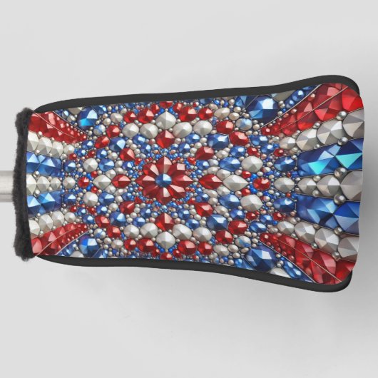 Golf Putter Cover mit niederländischer Farbgestalt Golf Headcover (Vorderseite)