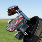 Golf Putter Cover mit niederländischer Farbgestalt Golf Headcover (In Situ)
