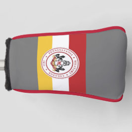 * Golf Putter Cover mit PMC Flag Logo Golf Headcover
