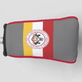 * Golf Putter Cover mit PMC Flag Logo Headcover (Vorderseite)