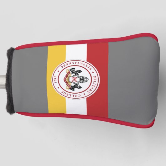 * Golf Putter Cover mit PMC Flag Logo Headcover (Vorderseite)