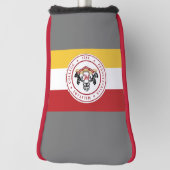 * Golf Putter Cover mit PMC Flag Logo Headcover (Rotieren 90)