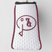 Golf Putter Cover - Personalisiertes Design (Burgu Headcover (Rotieren 90)