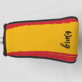 Golf Putter Cover - Spanische Inspiration Headcover (Vorderseite)