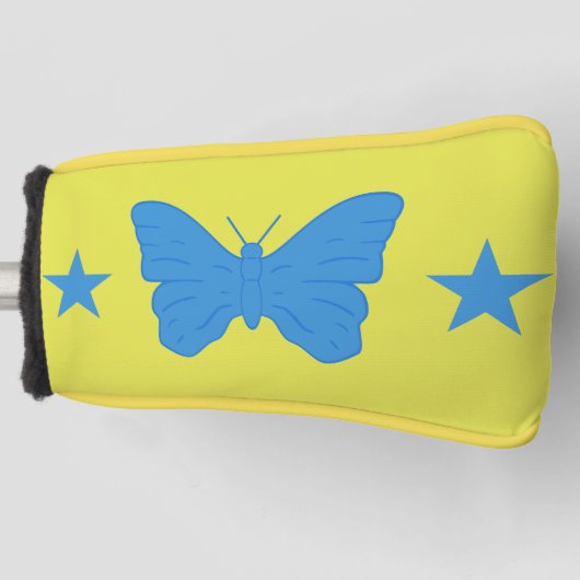 Golf Putter Cover with Flag of Bady Bassit, Brazil Golf Headcover (Vorderseite)