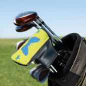 Golf Putter Cover with Flag of Bady Bassit, Brazil Golf Headcover (In Situ)
