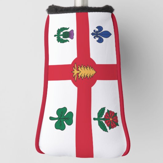 Golf Putter Cover with Flag of Montreal, Canada Golf Headcover (Rotieren 90)