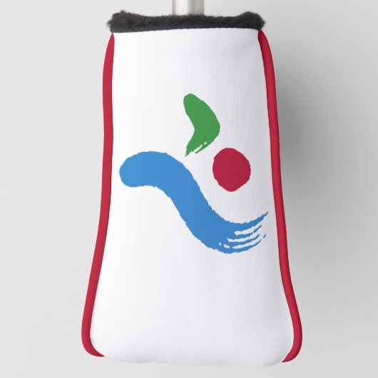 Golf Putter Cover with Flag of Seoul, South Korea Golf Headcover (Rotieren 90)