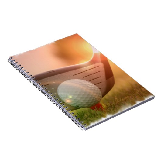 Golf-Putter-Notizbuch Notizblock (Rechte Seite)