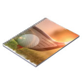 Golf-Putter-Notizbuch Notizblock (Linke Seite)