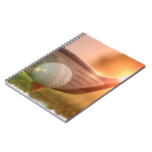 Golf-Putter-Notizbuch Notizblock (Linke Seite)