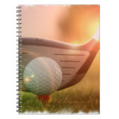 Golf-Putter-Notizbuch Notizblock (Vorderseite)