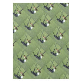 Golf Putter und Ball Putting, Tischdecke (Vorderseite)