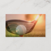 Golf-Putter-Visitenkarte Visitenkarte (Rückseite)