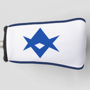 Golf-Putterabdeckung mit der Flagge von Toyota Cit Golf Headcover
