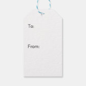 Golf Putting Green Golf Ball Populäre Typografie Geschenkanhänger (Rückseite)