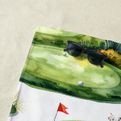 Golf-Putting-Green Strandtuch (Beispiel)