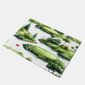 Golf Putting Grünfläche Fußmatte (Schrägansicht)