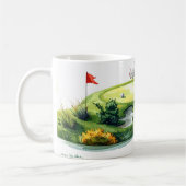 Golf Putting Grünfläche Kaffeetasse (Links)