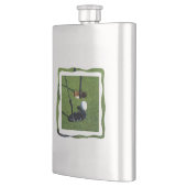 Golf Putting the Green , Classic Hip Flask Flachmann (Links)
