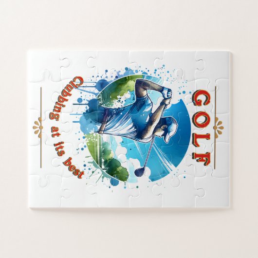 "GOLF" PUZZLE (Horizontal)