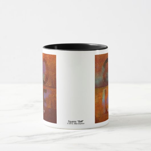 Golf ("Quadrat-" Sammlung) Tasse (Zentrum)