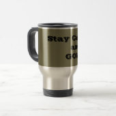GOLF Quote Travel Mug Reisebecher (Vorderseite Links)