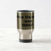 GOLF Quote Travel Mug Reisebecher (Mittel)
