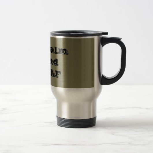 GOLF Quote Travel Mug Reisebecher (Rechts)