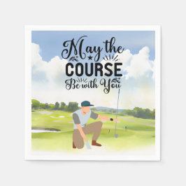 Golf Quotes Funny Sprichwort Serviette