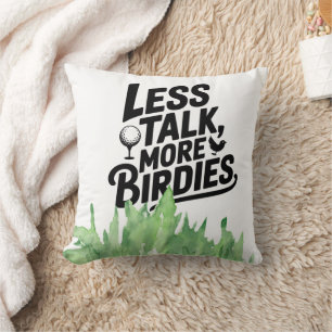 Golf Quotes Motivation Funny für Golfer Kissen