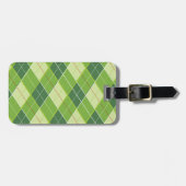 Golf Raute Tee Green Gepäckanhänger (Vorderseite horizontal)