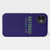 GOLF - Remüde, Golf spielen ist ein JOB Case-Mate iPhone Hülle (Rückseite (Horizontal))