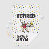 Golf Remüde nicht mein Problem mehr versuchen Golf Golfhandtuch (Insitu)