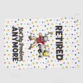 Golf Remüde nicht mein Problem mehr versuchen Golf Golfhandtuch (Horizontal)