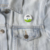 Golf-Rente für Golfer Button (Beispiel)