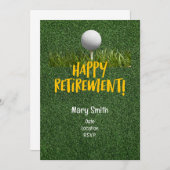 Golf-Rente für Golfer Einladung (Vorne/Hinten)