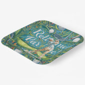 Golf-Rente für Golfer Pappteller (Gewinkelt)