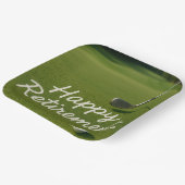 Golf-Rente für Golfer Pappteller (Gewinkelt)