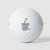 Golf-Rente Golfball (Vorderseite)