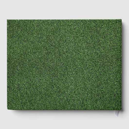 Golf-Rente mit Bier auf Golfwagen Gästebuch (Rückseite)