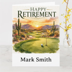 Golf-Renteneintritt in Arizona Karte